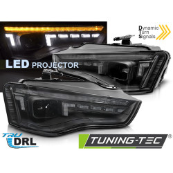 LED HEADLIGHTS LED BLACK SEQ za AUDI A5 11-16