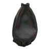 Nardi Gear Gaiter in leather, Red Stitching