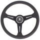 Volani Volan Nardi Classic ND34, 40mm Uvlačenje, crni krakovi, Crna koža | race-shop.hr