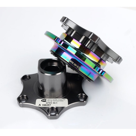 Univerzalne i uklonjive glavčine volana Brzo uklonjiva reudukcija volana NRG SFI KEY WAY - gunmetal/neochrome | race-shop.hr