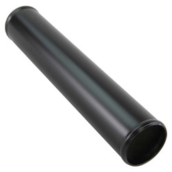 Aluminijska spojnica - ravna 12mm (0,47"), crni mat