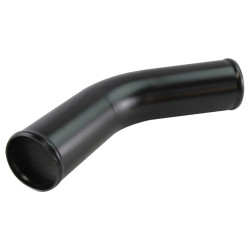 Aluminijska cijev - koljeno 45°, 30mm (1,18"), crni mat