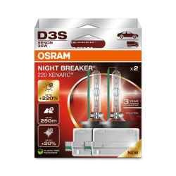 Osram xenon žarulje XENARC NIGHT BREAKER LASER (XN2) D3S (2kom)