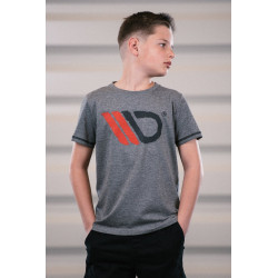 Dječja majica MAXTON DESIGN, siva