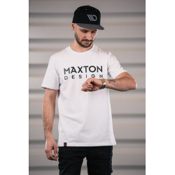 Muška majica MAXTON DESIGN, bijela