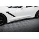 Body kit i vizualni dodaci MAXTON DESIGN difuzori bočnih pragova za Chevrolet Corvette C7, sjajna crna, V2 | race-shop.hr