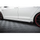 Body kit i vizualni dodaci MAXTON DESIGN difuzori bočnih pragova + krila za Volkswagen Golf R / R-Line Mk7, sjajna crna, V3 | race-shop.hr