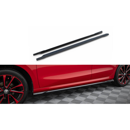 Body kit i vizualni dodaci Lipovi bočnih pragova Skoda Fabia Mk4 | race-shop.hr