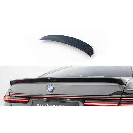 Body kit i vizualni dodaci MAXTON DESIGN spojler pete vrata za BMW 7 M-Pack G11 Facelift, karbon | race-shop.hr