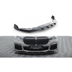 MAXTON DESIGN prednji lip za BMW 7 M-Pack G11 Facelift, karbon