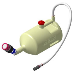 ATL 2" sonda 135° Vrat s AN12 Staubli Vent sklopom boce za punjenje