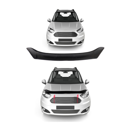 Deflektori haube RACES Deflektor prednje haube 4MM COURIER 2014- | race-shop.hr