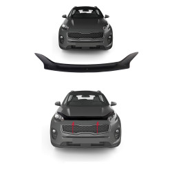 RACES Deflektor prednje haube 4MM KIA SPORTAGE 2016-