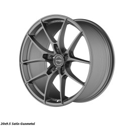STROM STR-F1 felga 20x9.5 5x120 72.6 ET42, Satin Gun Metal