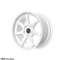STROM DS-15 felga 18x9 5x100 73.1 ET33, Full Gloss White