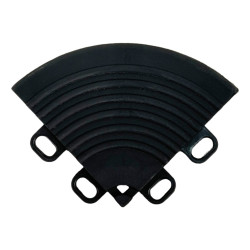 RACES Modularna podna ploča - Kutak za pod, Tamno siva