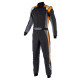 Alpinestars FIA trkaći kombinezon GP Pro Comp V2, Black/Asphalt/Orange Fluo