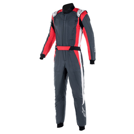 Kombinezoni FIA trkaći kombinezon ALPINESTARS GP Pro Comp V2, siva/crvena/bijela | race-shop.hr