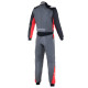 Kombinezoni Alpinestars FIA trkaći kombinezon Atom, Anthracite/Red/Black | race-shop.hr