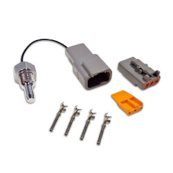 CANchecked senzor NTC01 - NTC senzor temperature s DTM04-3P i integriranim otpornikom i odgovarajućim utikačem