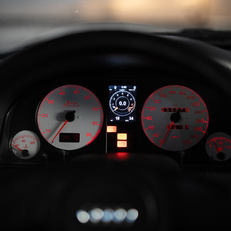 CANCHECKED display CANchecked zaslon otvora za zrak Audi 80 B3 LHD/RHD (cluster) MFD28 Gen2 | race-shop.hr