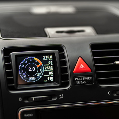 CANCHECKED display CANchecked zaslon otvora za zrak VW Golf MK5 LHD/RHD MFD28 Gen2 | race-shop.hr