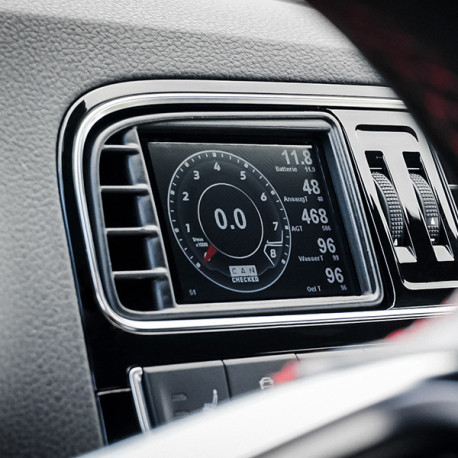 CANCHECKED display CANchecked zaslon otvora za zrak VW Polo MK5 6C (inkl. GTI) LHD MFD32 Gen2 | race-shop.hr