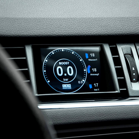 CANCHECKED display CANchecked zaslon otvora za zrak Skoda Octavia III (5E) LHD MFD32 Gen2 | race-shop.hr