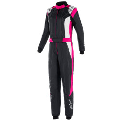 Alpinestars FIA trkaći ženski kombinezon Stella GP Pro Comp V2, Crno/Ljubičasto/Bijeli
