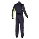 Kombinezoni Alpinestars trkaći kombinezon KMX-9 V3 s FIA Graphic 3, Crno/Fluo žuti | race-shop.hr