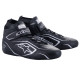 FIA trkaće cipele Alpinestars Tech-1 T V3, crna/srebrna