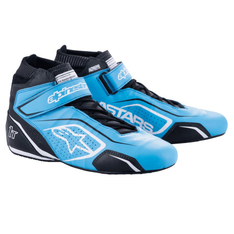 Cipele Cipele Alpinestars Tech-1 T V3 s FIA, Svijetloplavo/crno/bijele | race-shop.hr