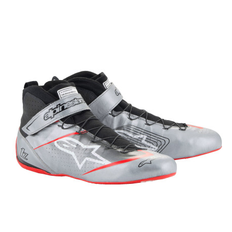 Cipele Cipele Alpinestars Tech-1 Z V3 s FIA, Tamno srebrne/crno/crvene | race-shop.hr