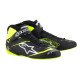 Cipele Alpinestars Tech-1 Z V3 s FIA, Crno/Fluo žute