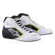 Cipele Cipele Alpinestars Tech-1 K Start V2, Bijelo/crno/fluo žute | race-shop.hr