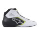Cipele Cipele Alpinestars Tech-1 K Start V2, Bijelo/crno/fluo žute | race-shop.hr