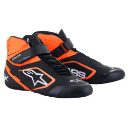 Karting cipele Alpinestars Tech-1 K V2, crna/fluo narančasta/bijela
