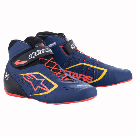 Cipele Cipele Alpinestars Tech-1 KX V2, Ultramarin plavo/crveno fluo/žute | race-shop.hr