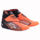 Cipele Cipele Alpinestars Tech-1 KZ V2, Crno/narančasta fluo | race-shop.hr
