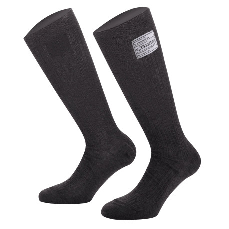 Donje rublje FIA vatrootporne čarape ALPINESTARS RACE V4 (visoke), crna | race-shop.hr
