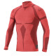 FIA vatrootporna majica dugih rukava ALPINESTARS ZX EVO V2, crvena/tamnocrvena