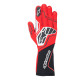 FIA trkaće rukavice Alpinestars Tech-1 ZX V4 (vanjsko šivanje), crna/crvena
