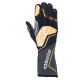 FIA trkaće rukavice Alpinestars Tech-1 ZX V4 (vanjsko šivanje), crna/fluo narančasta