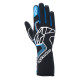 FIA trkaće rukavice Alpinestars Tech-1 Race V4 (vanjsko šivanje), crna/plava