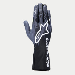 FIA karting rukavice Alpinestars Tech-1 K V3 (vanjsko šivanje), crna/antracit