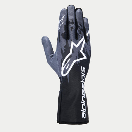 Rukavice Trkaće rukavice Alpinestars Tech-1 K V3 sa FIA, Black/Anthracite | race-shop.hr