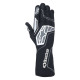FIA karting rukavice Alpinestars Tech-1 KX V4 (vanjsko šivanje), crna/antracit