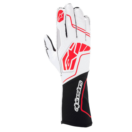Rukavice Trkaće rukavice Alpinestars Tech-1 KX V4 sa FIA, Black/White/Red | race-shop.hr