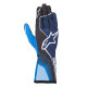 Trkaće rukavice Alpinestars Tech-1 K Race V2 Future, Navy Blue/Crest