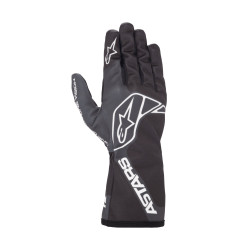 Dječje karting rukavice Alpinestars Tech-1 K Race S V2 One Vision (unutarnje šivanje), crna/siva